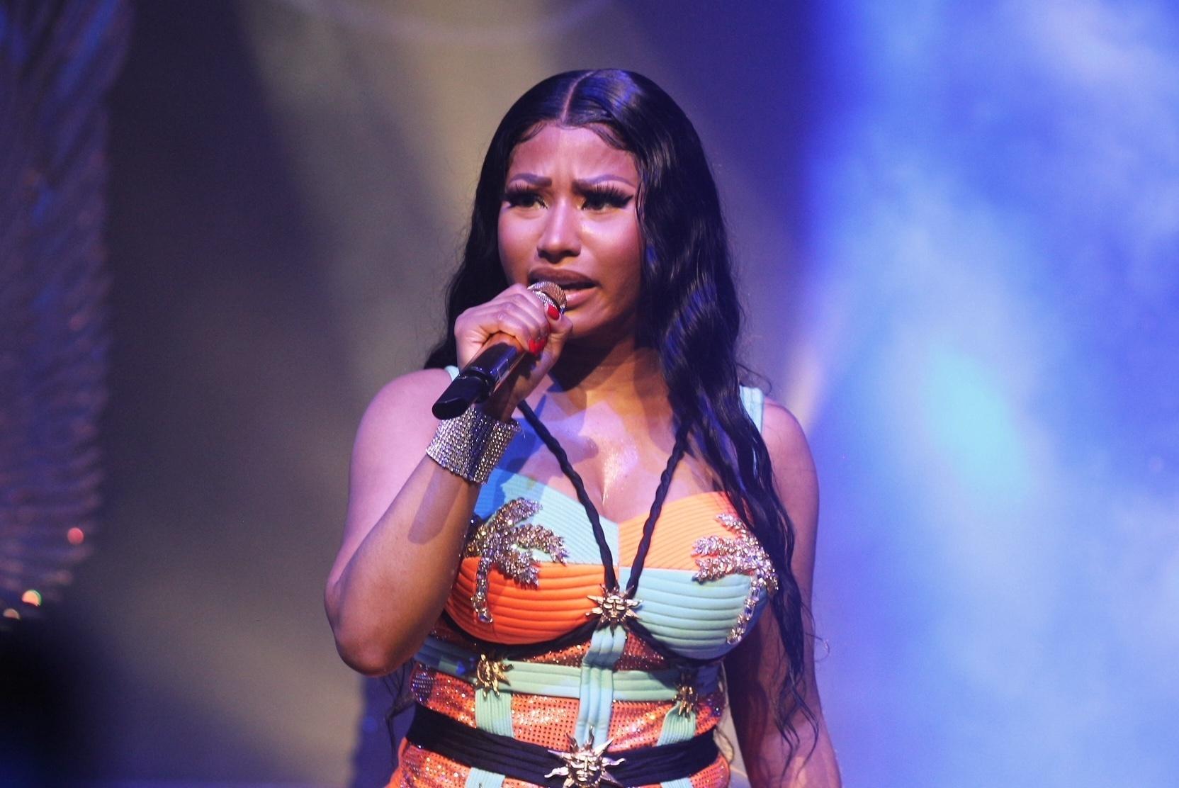 Nicki Minaj fez show em São Paulo na noite dessa quarta-feira (26) - AgNews