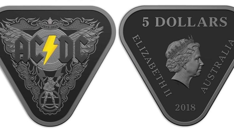 Austrália lança moeda comemorativa do AC/DC - Divulgação - Divulgação