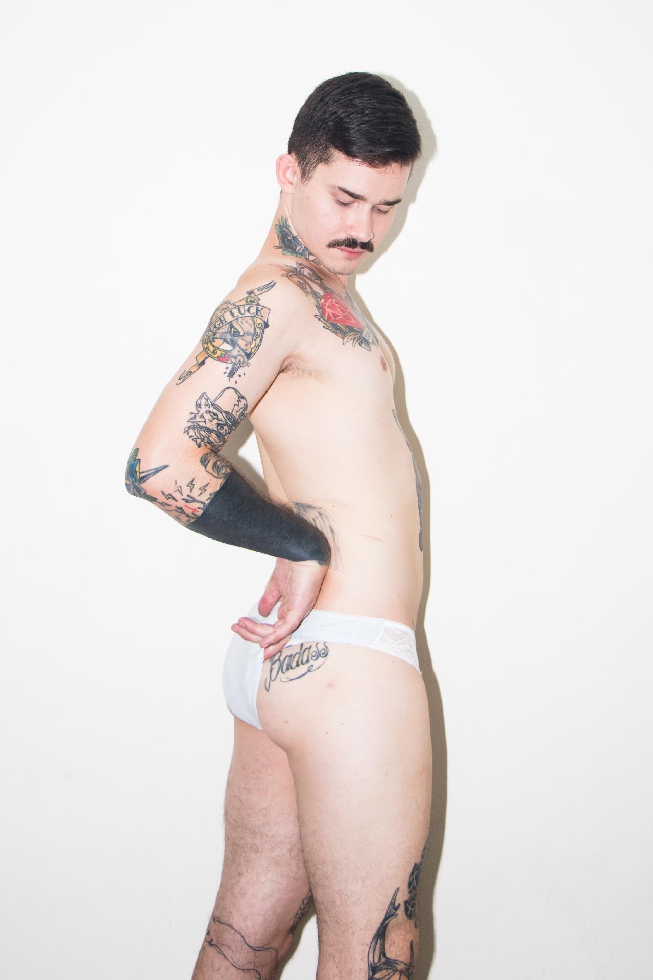 Amauri Menezes Filho - homem de calcinha - André Giorgi/UOL