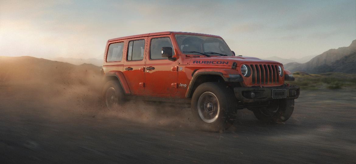 Wrangler Rubicon traz itens voltados para prática de off-road - Divulgação