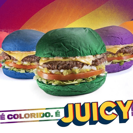 Hamburgueria de SP cria sanduíches coloridos para levantar fundos para população LGBTQ+ - Reprodução/Instagram