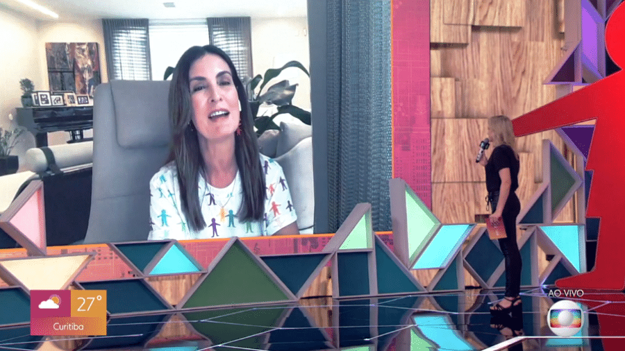 Fernanda Gentil agradeceu "generosidade" de Fátima durante seu período no "Encontro" - Reprodução/GShow