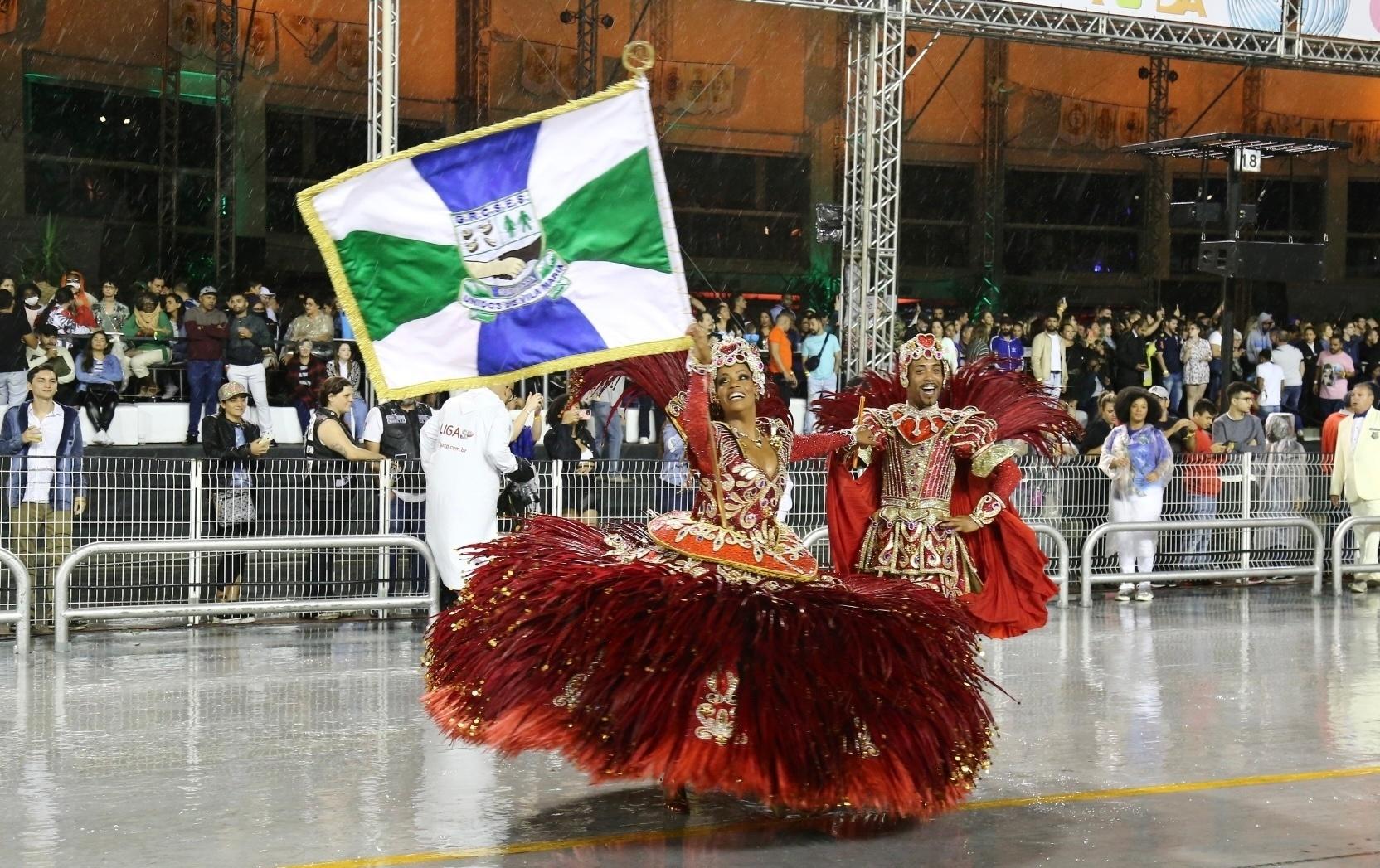 Desfile da Unidos de Vila Maria, quinta colocada no Grupo Especial - Cláudio Augusto/Ag.Brazil News