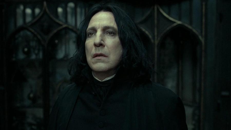 Alan Rickman interpretou Severo Snape nos oito filmes da saga "Harry Potter" - Warner Bros./Divulgação