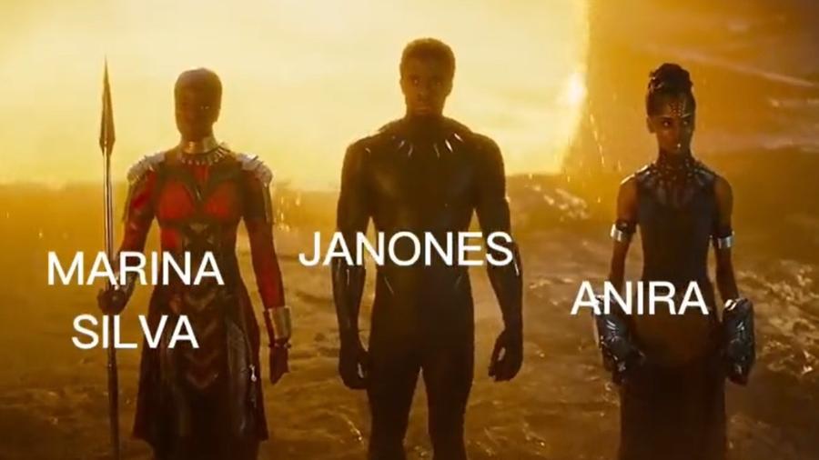 Memes transformam batalha dos "Vingadores" em Lula x Bolsonaro - Reprodução/Twitter