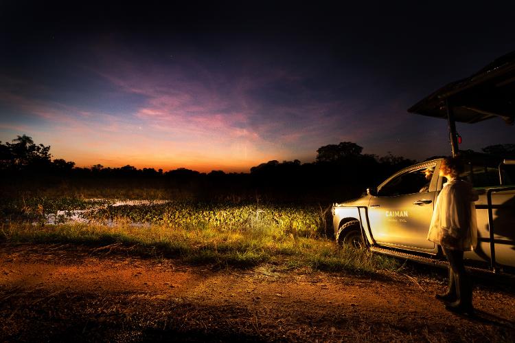 Casa Caiman - Pantanal de Luxo - Passeio noturno - Felipe Castellari  - Felipe Castellari 