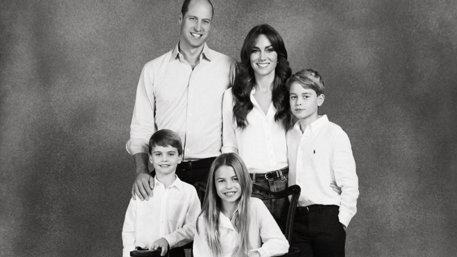 Cartão de natal de 2023 da família real - Reprodução/Instagram