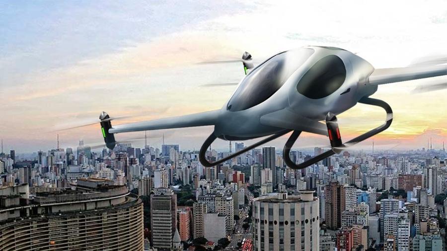 O carro voador Gênesis, Vertical Connect, é projetado para atender diversas atividades - de a saúde até a agricultura