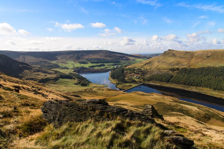 Saddleworth Moor, na Inglaterra Saddleworth Moor, na Inglaterra
