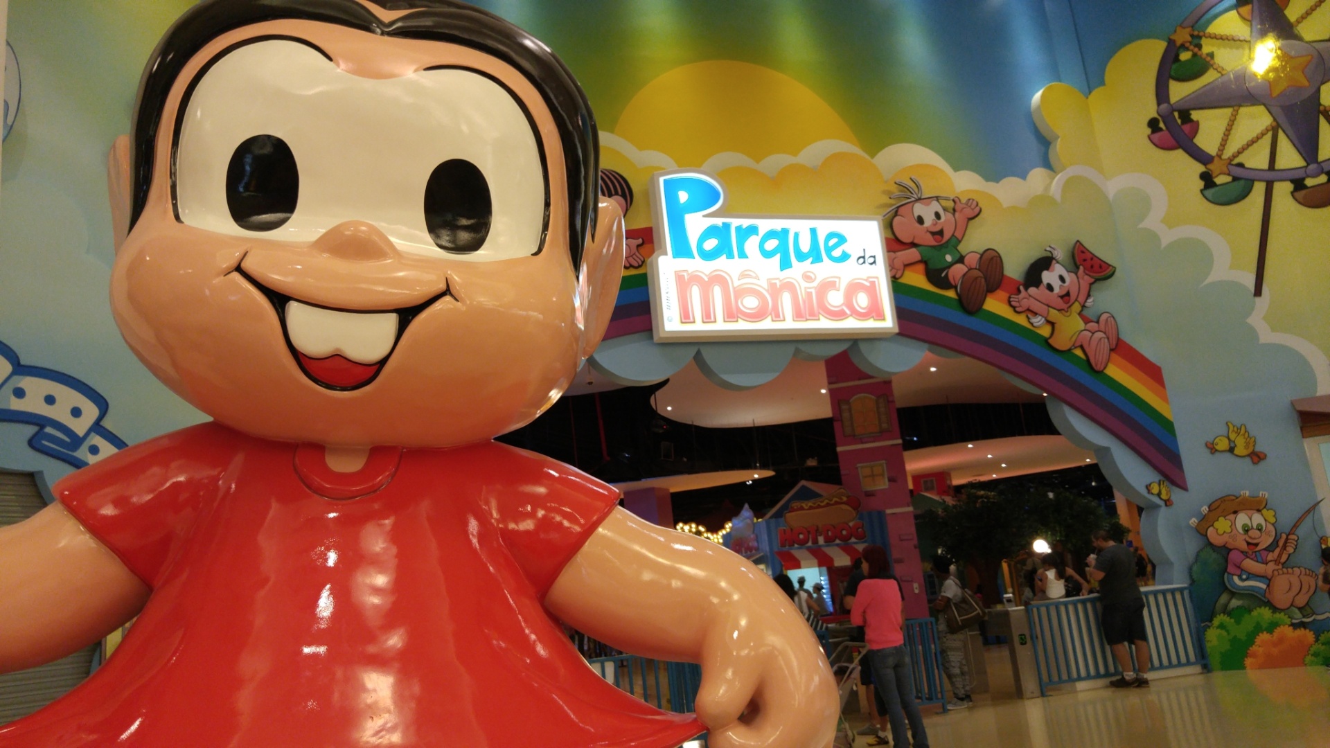 Parque da Mônica - Rafael Roncato/UOL/Foto tirada com o LG G4