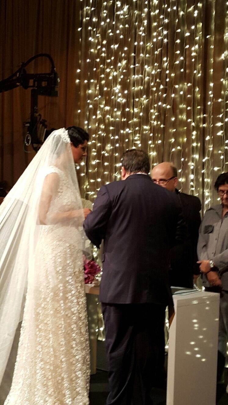 23.out.2015- Após 10 anos, Erick Jacquin e Rosângela Menezes oficializam a união - Divulgação