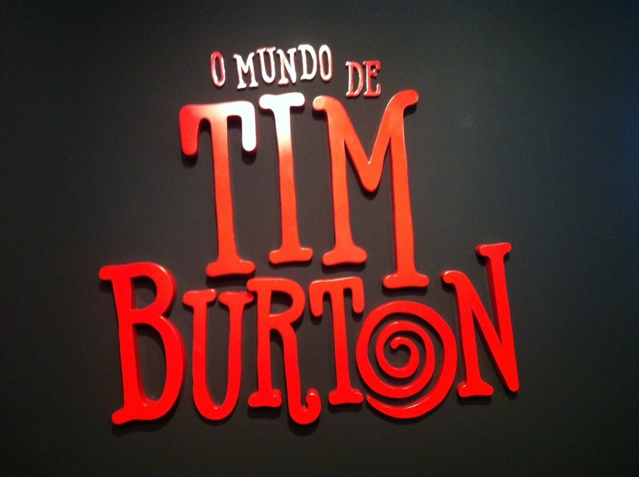 3.fev.2016 - Entrada da exposição "O Mundo de Tim Burton", no MIS - Roseane Aguirra/UOL