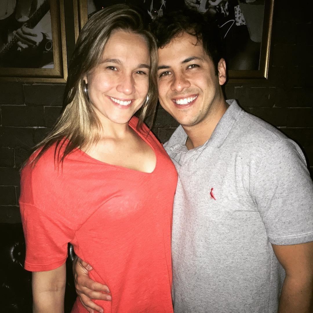 Fernanda Gentil e Matheus Braga - Reprodução/Instagram