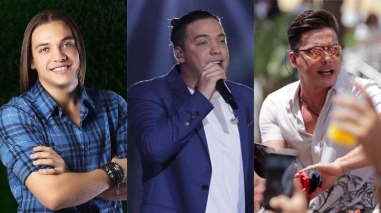 Wesley Safadão em três fases - Divulgação, Dilson Silva/AgNews e Leo Mayrinck - Divulgação, Dilson Silva/AgNews e Leo Mayrinck