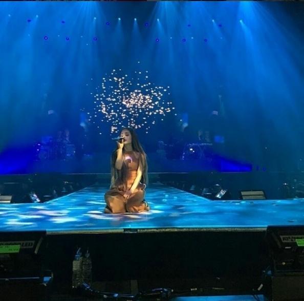 Ariana Grande faz apresentação no Rio de Janeiro - Reprodução/Instagram