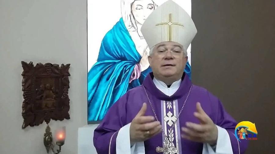 Dom Celso Antônio Marchiori, bispo de Apucarana que acusou a Globo de ser uma empresa "diabólica" - Reprodução