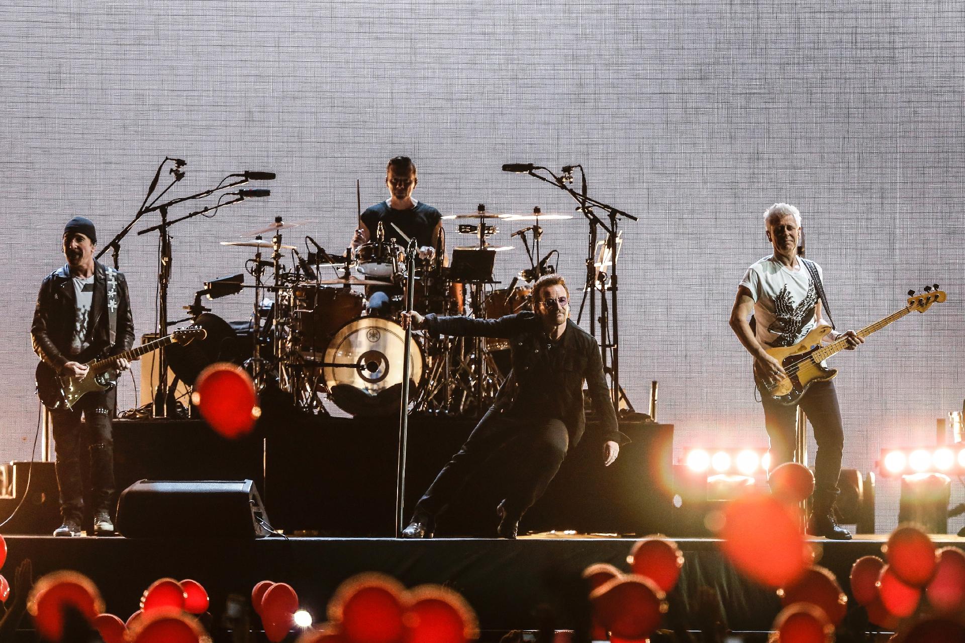 U2 abre turnê brasileira com show no estádio do Morumbi, em São Paulo - Lucas Lima/UOL