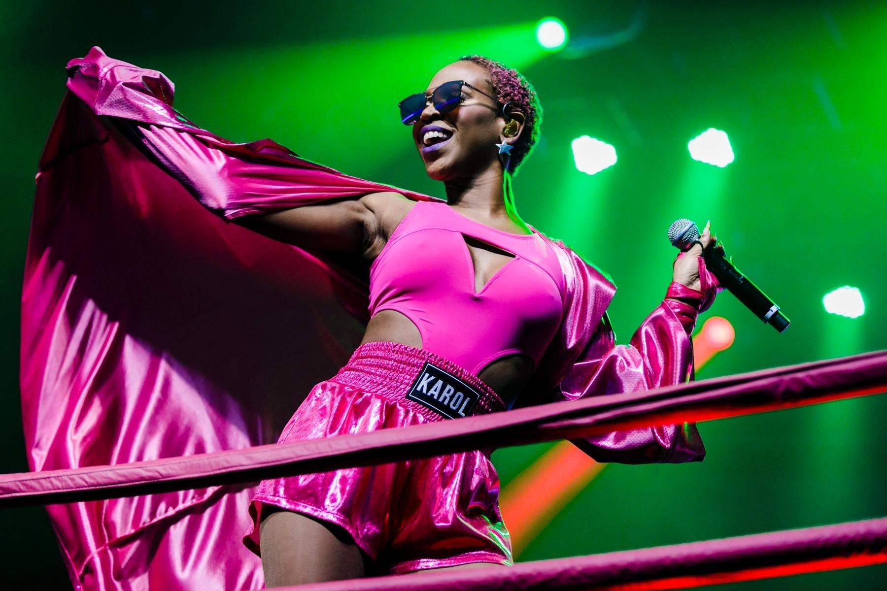 Karol Conka se apresenta na festa Combatchy - Mariana Pekin/UOL