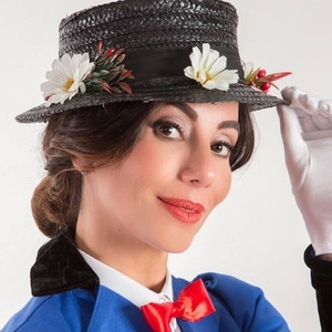 Tânia Khalill como Mary Poppins - Reprodução/Facebook - Reprodução/Facebook