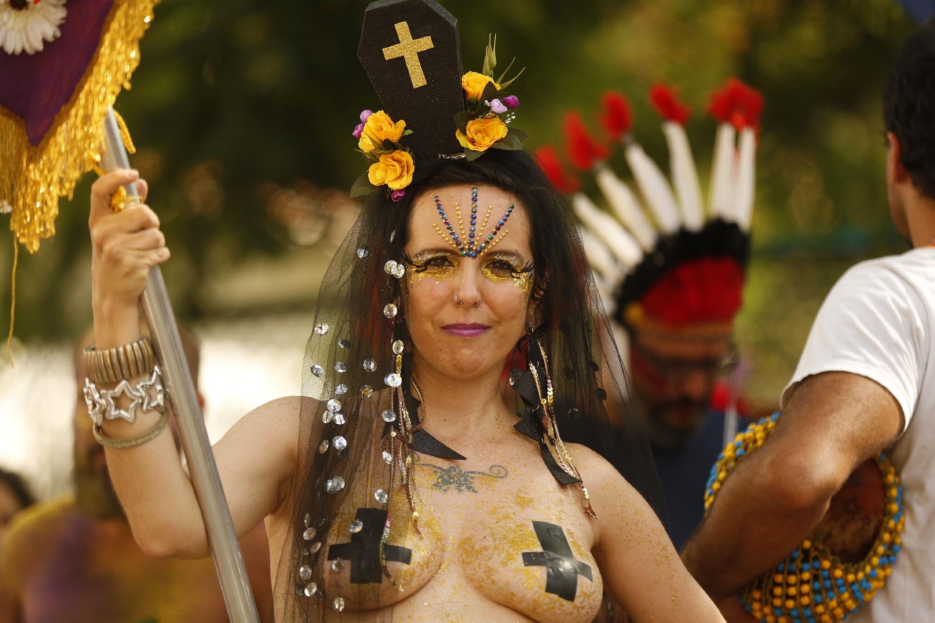 Bloco Me Enterra na Quarta - Santa Teresa - Rio - Marcelo de Jesus/UOL