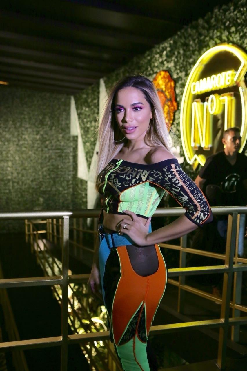 Desfile das Campeãs Camarote CarnaUOL Anitta - Gianne Carvalho/UOL