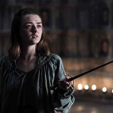 Maisie Williams é Arya Stark em "Game of Thrones", da HBO - Reprodução