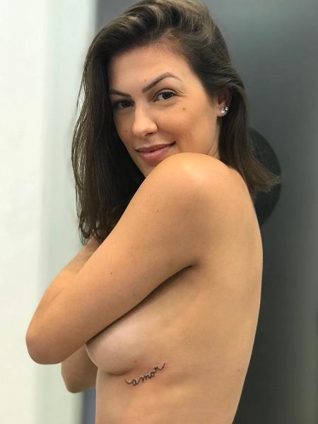 Rachel Drodowsky fez sua primeira tatuagem após ser demitida do "Domingão do Faustão" - Reprodução/Instagram