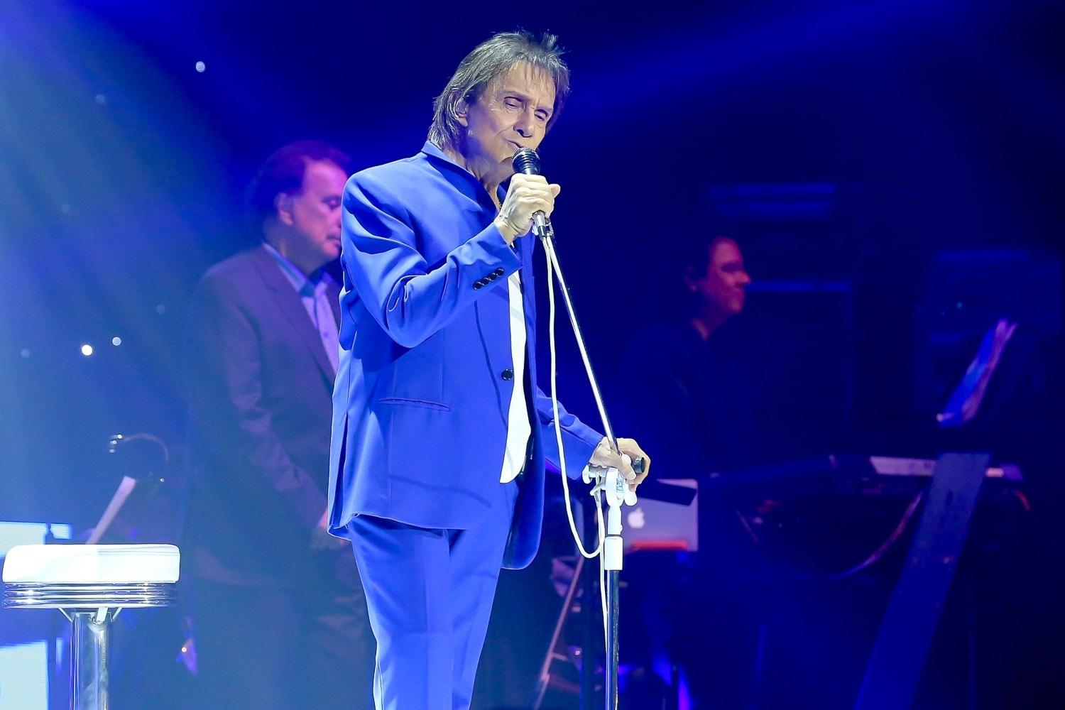 No palco, o cantor se mostrou bem disposto e encantou os fãs - Manuela Scarpa/Brazil News