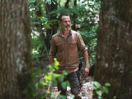 Rick (Andrew Lincoln) em cena da nona temporada de "The Walking Dead" - Divulgação