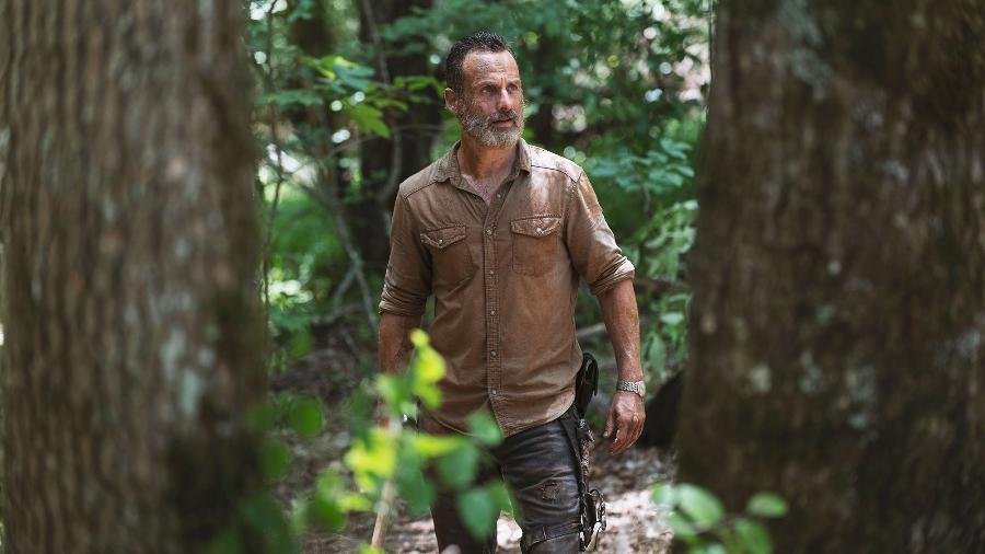 Rick (Andrew Lincoln) em cena da nona temporada de "The Walking Dead" - Divulgação