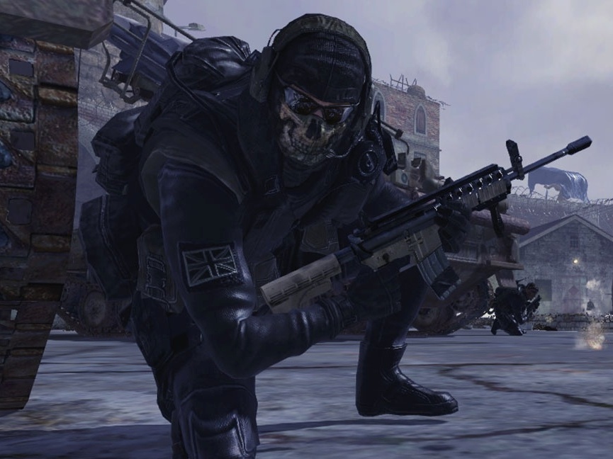 Historia de GHOST em Call of Duty - Tenente Simon GHOST Riley