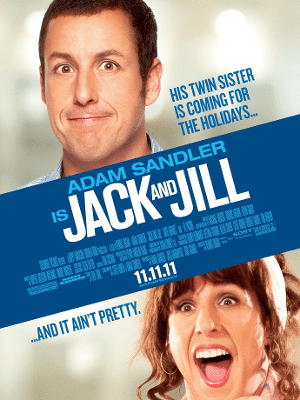 Pôster de "Cada Um Tem a Gêmea Que Merece", com Adam Sandler e Al Pacino - Reprodução