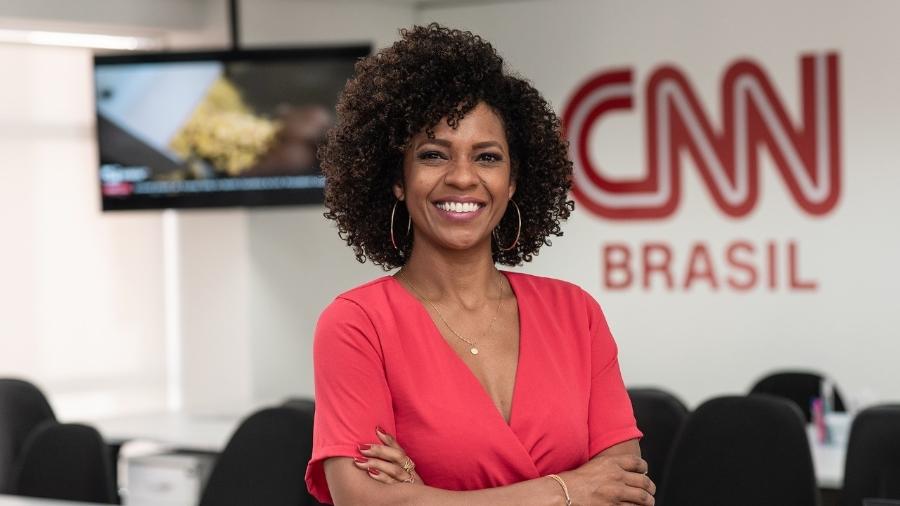 A jornalista e apresentadora Luciana Barreto, 42, a mais nova contratada da CNN Brasil - Divulgação/CNN Brasil