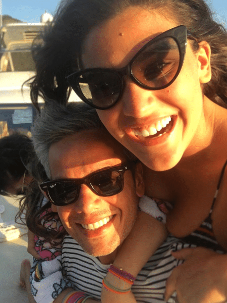 Otaviano Costa posta foto ao lado da filha Giulia - Reprodução/Instagram