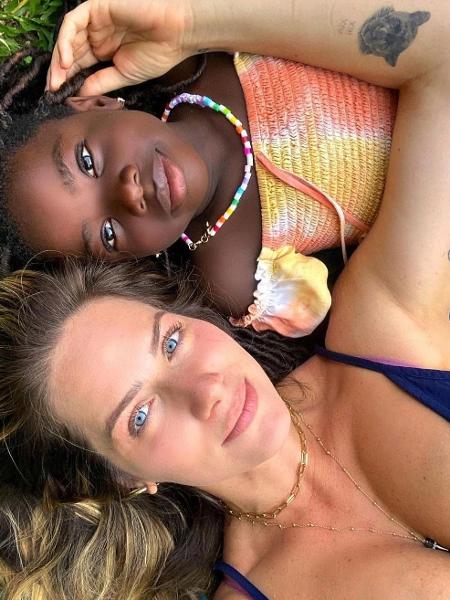 Giovanna Ewbank e a filha, Titi - Reprodução