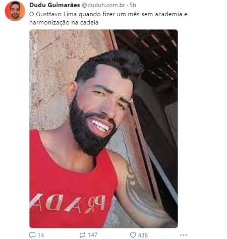 Mandado de prisão contra Gusttavo Lima vira piada nas redes sociais