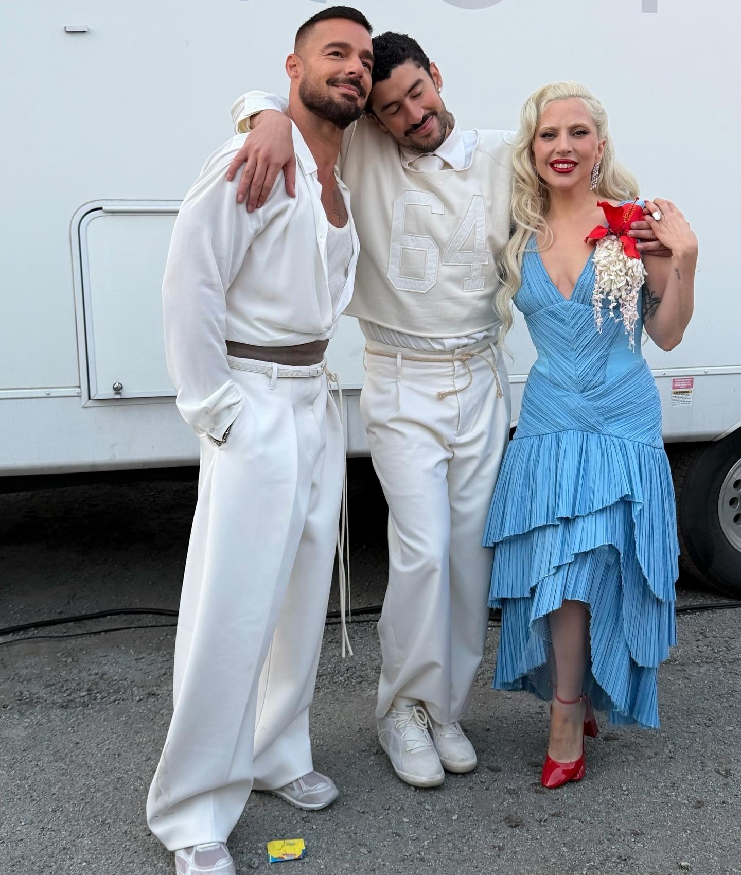 Ricky Martin, Bad Bunny e Lady Gaga - undefined