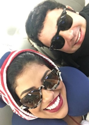 Munik e o empresário José Sales viajam juntos com frequência pelo Brasil  - Reprodução/Instagram/@munikbnoficial - Reprodução/Instagram/@munikbnoficial