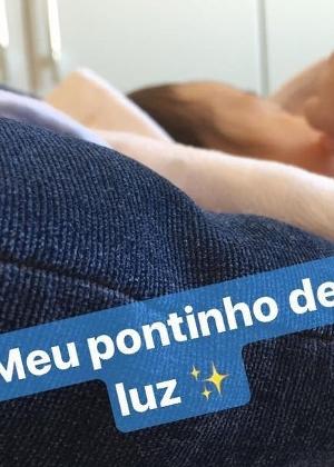 Yanna Lavigne mostra a filha dormindo - Reprodução/Instagram - Reprodução/Instagram