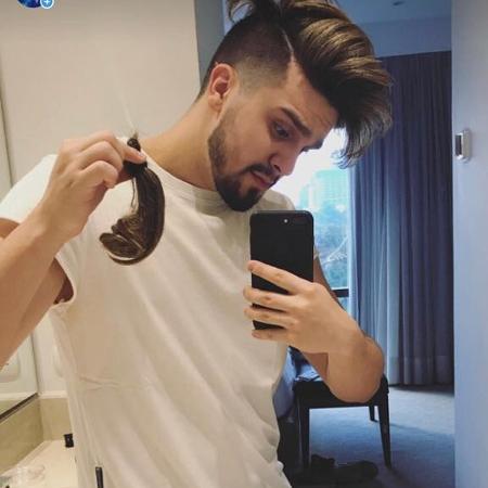 Luan Santana muda o visual e corta os cabelos - Reprodução/Instagram