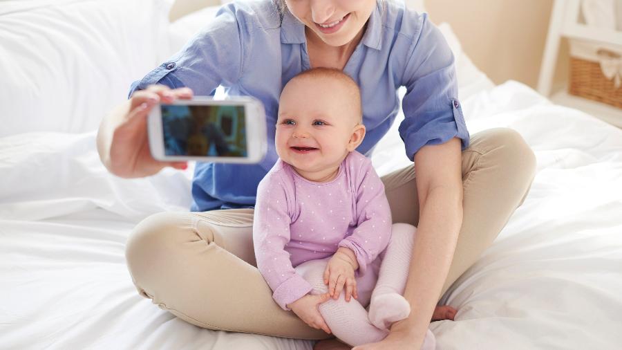 "Selfie" com o filho pode ser detectado e virar publicidade para você - Getty Images/iStockphoto