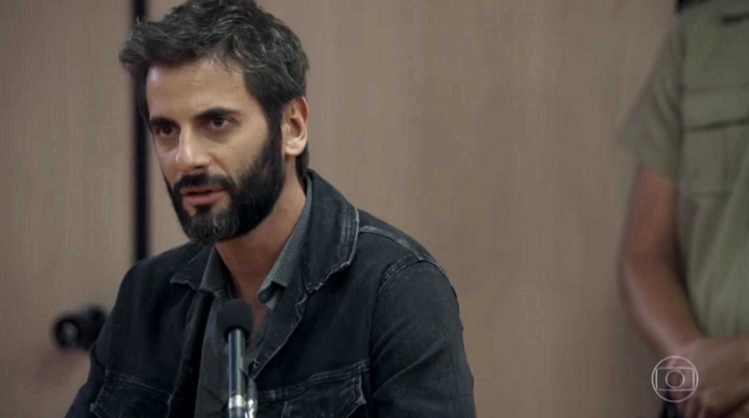 O julgamento do delegado Vinícius registrou o pico de audiência de "O Outro Lado do Paraíso" - Reprodução/TV Globo