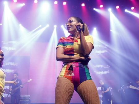Anitta se apresentam na festa Funk-U no Vivo Rio, no Rio de Janeiro - Thyago Andrade/Brazil News