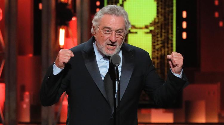 O ator Robert de Niro fala no Tony Awards - Lucas Jackson/Reuters - Lucas Jackson/Reuters