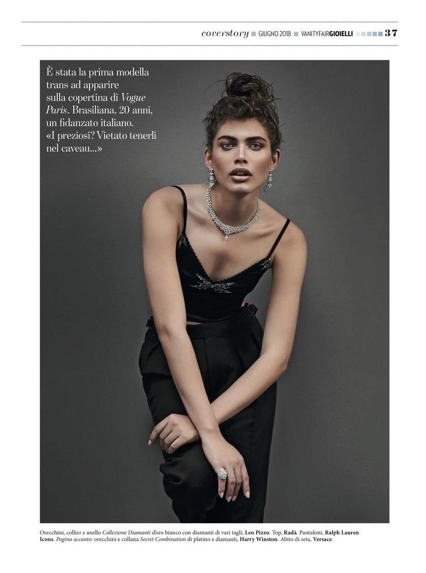 Valentina Sampaio - Giovanni Gastel/Vanity Fair