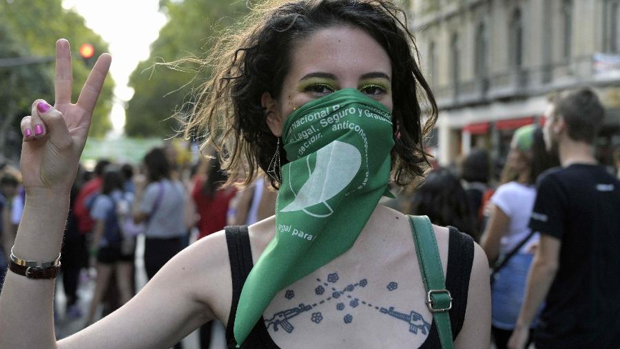 Argentinas lotam as ruas de Buenos Aires e cidade se consolida como maior capital feminista da América Latina - AFP