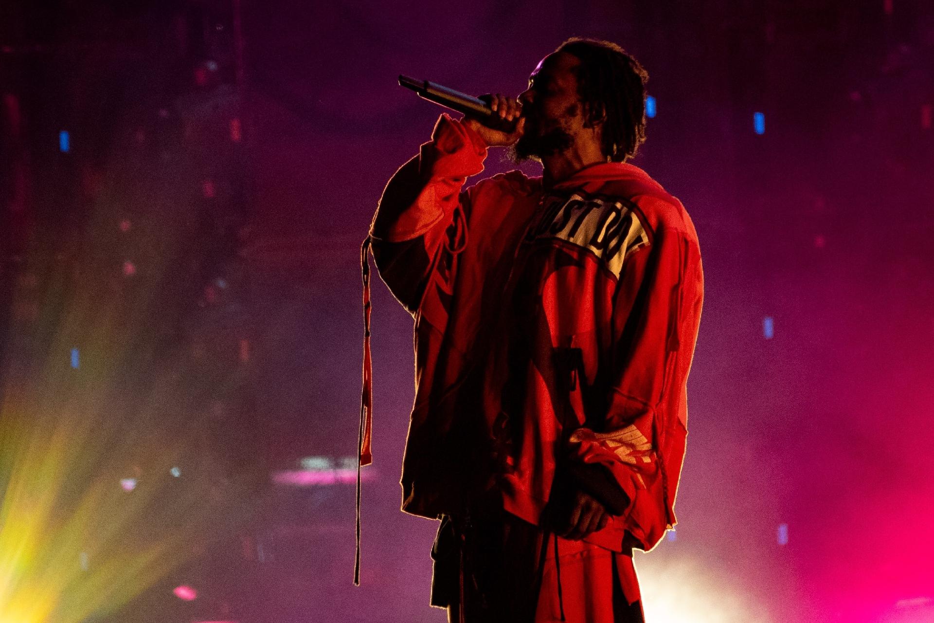 Kendrick Lamar se apresenta no Lollapalooza Brasil 2019, em São Paulo - Flávio Moraes/UOL