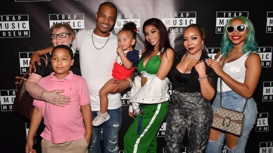 A vida familiar do rapper T.I foi narrada no reality show "T.I. & Tiny: The Family Hustle" - Getty Images