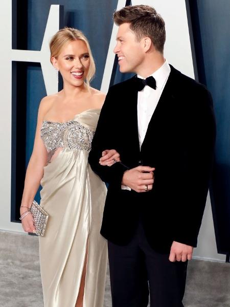 Scarlett Johansson e Colin Jost - Getty Images