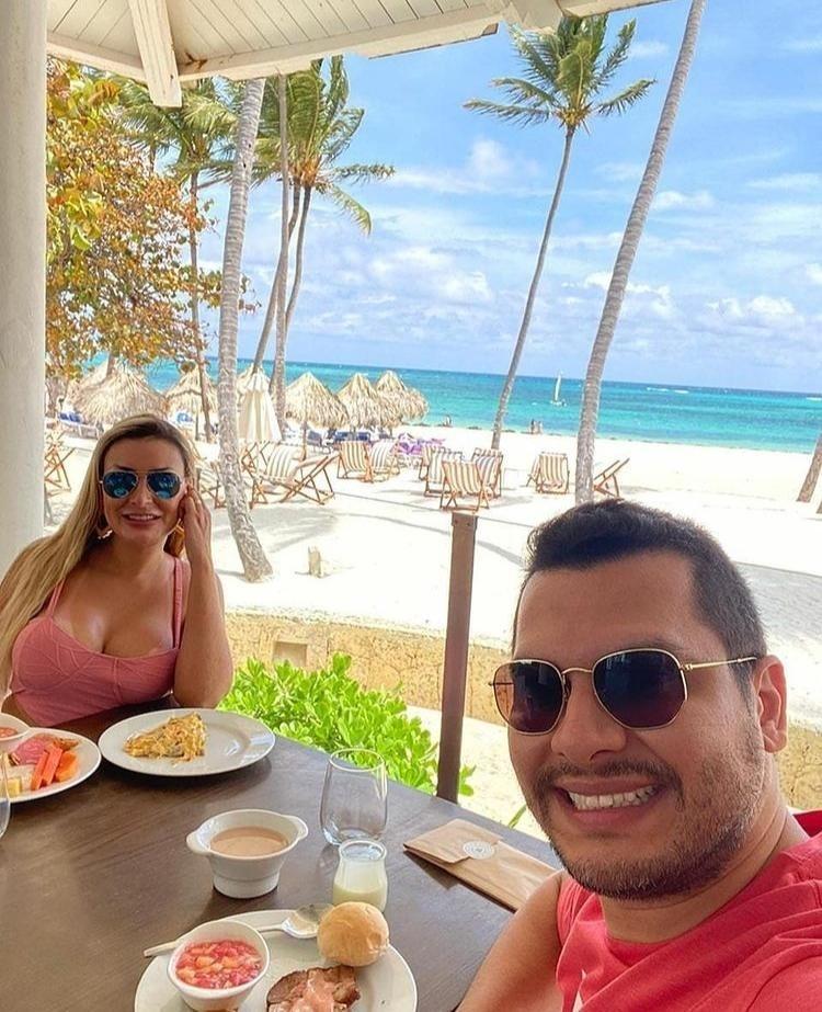 Andressa Urach e Thiago Lopes em lua de mel na República Dominicana - Reprodução / Instagram